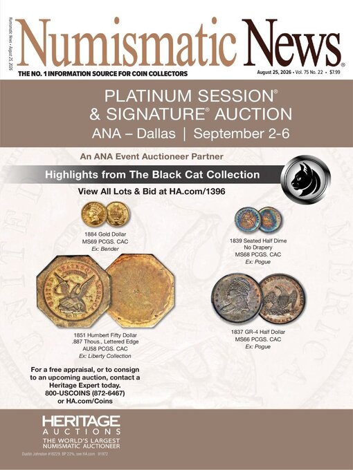 Cover image for Numismatic News